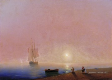 adieu Romantique Ivan Aivazovsky russe Peinture à l'huile